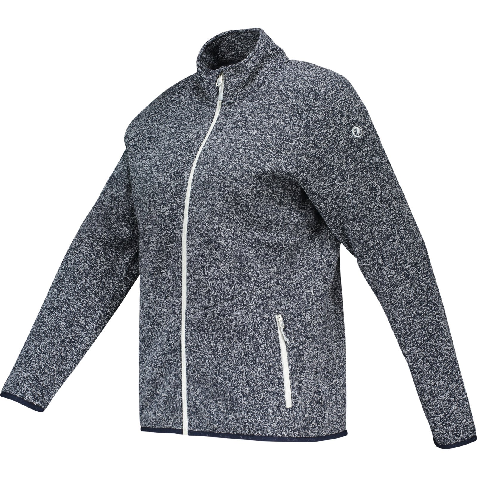 Sherpa Damen-Strickfleceejacke Kali XS, dunkelblau