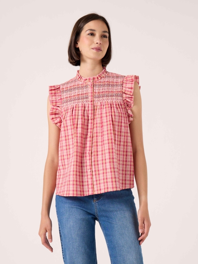 Chemise à carreaux