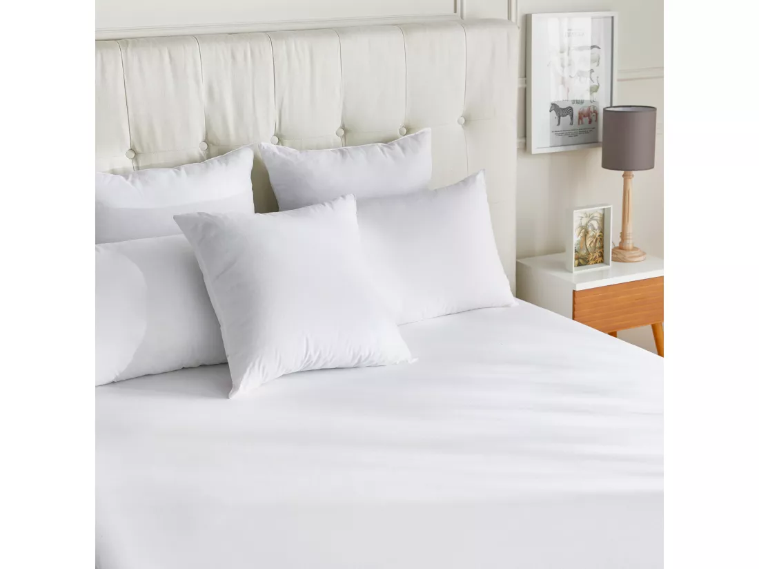 Housse de matelas avec traitement antiallergique