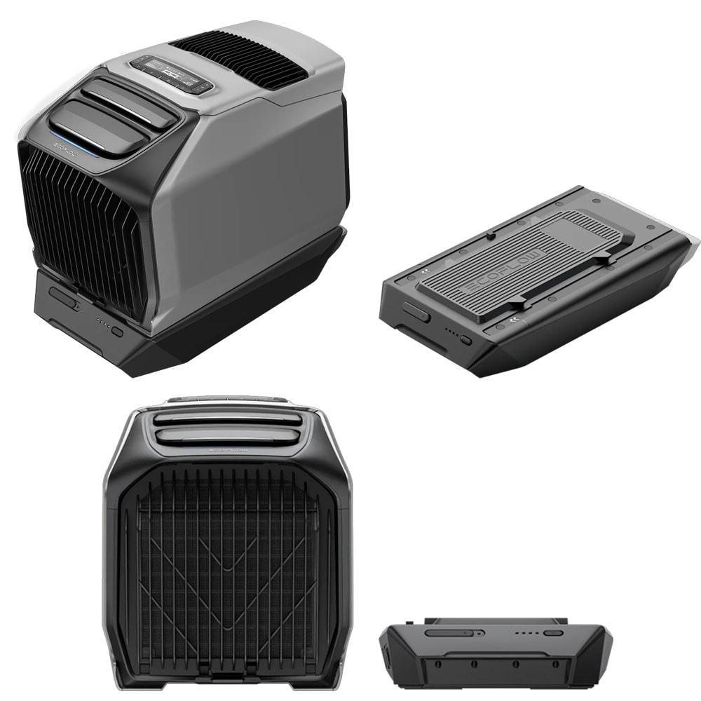 Climatiseur Portable Ecoflow Wave 3 et batterie supplémentaire 1024 Wh Wave 3