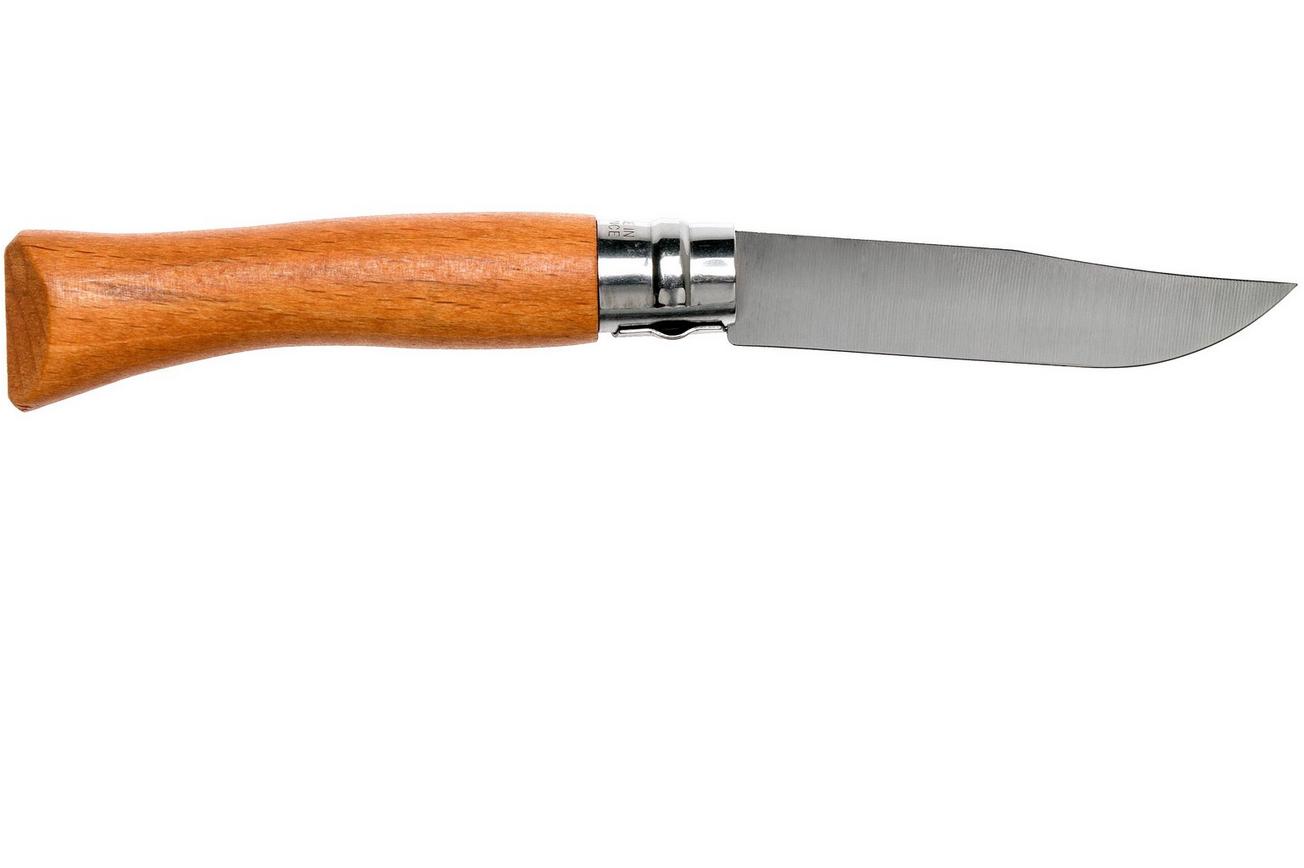 Opinel No. 07 zakmes Carbone, koolstofstaal