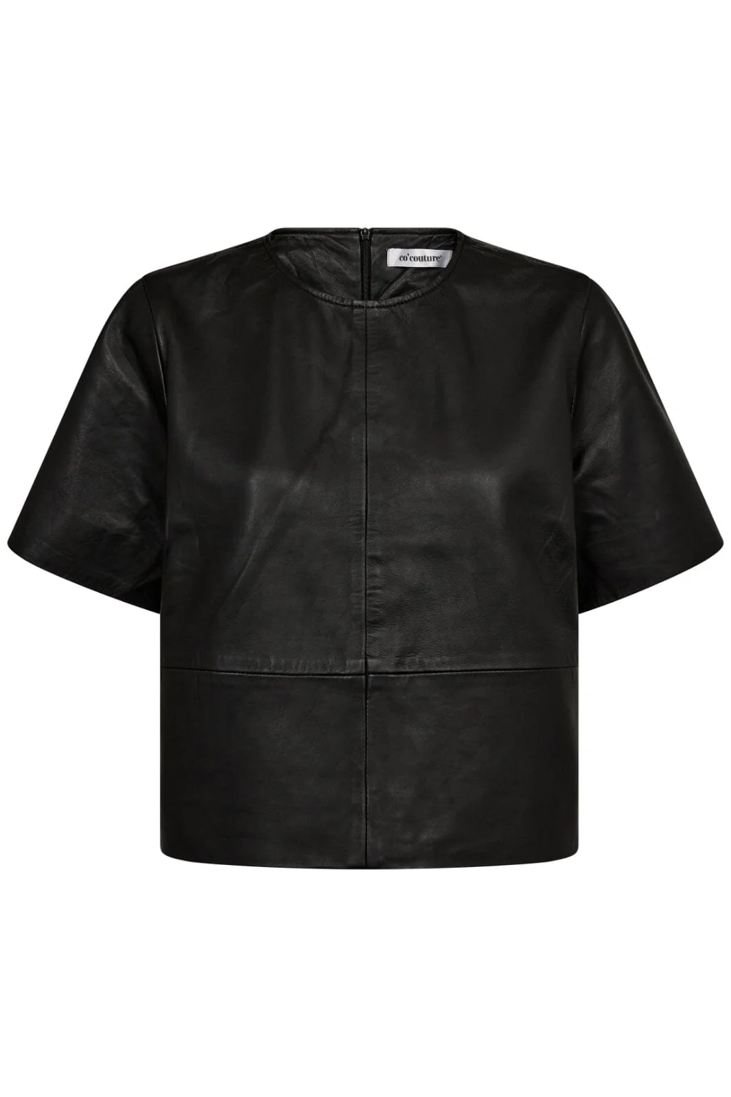 Co´Couture Phoebecc Leather Tee 35732