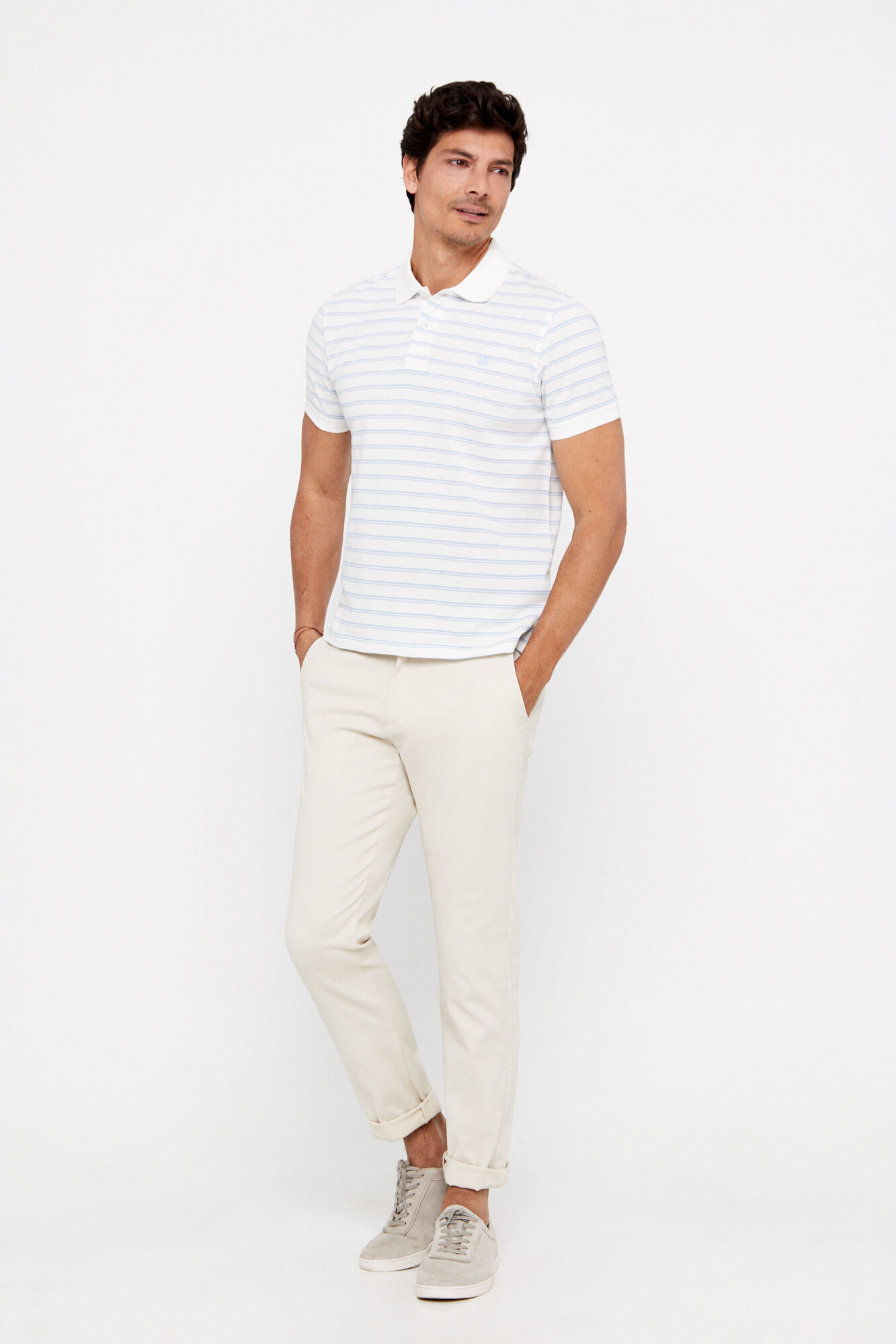 polo de raios - Blanco