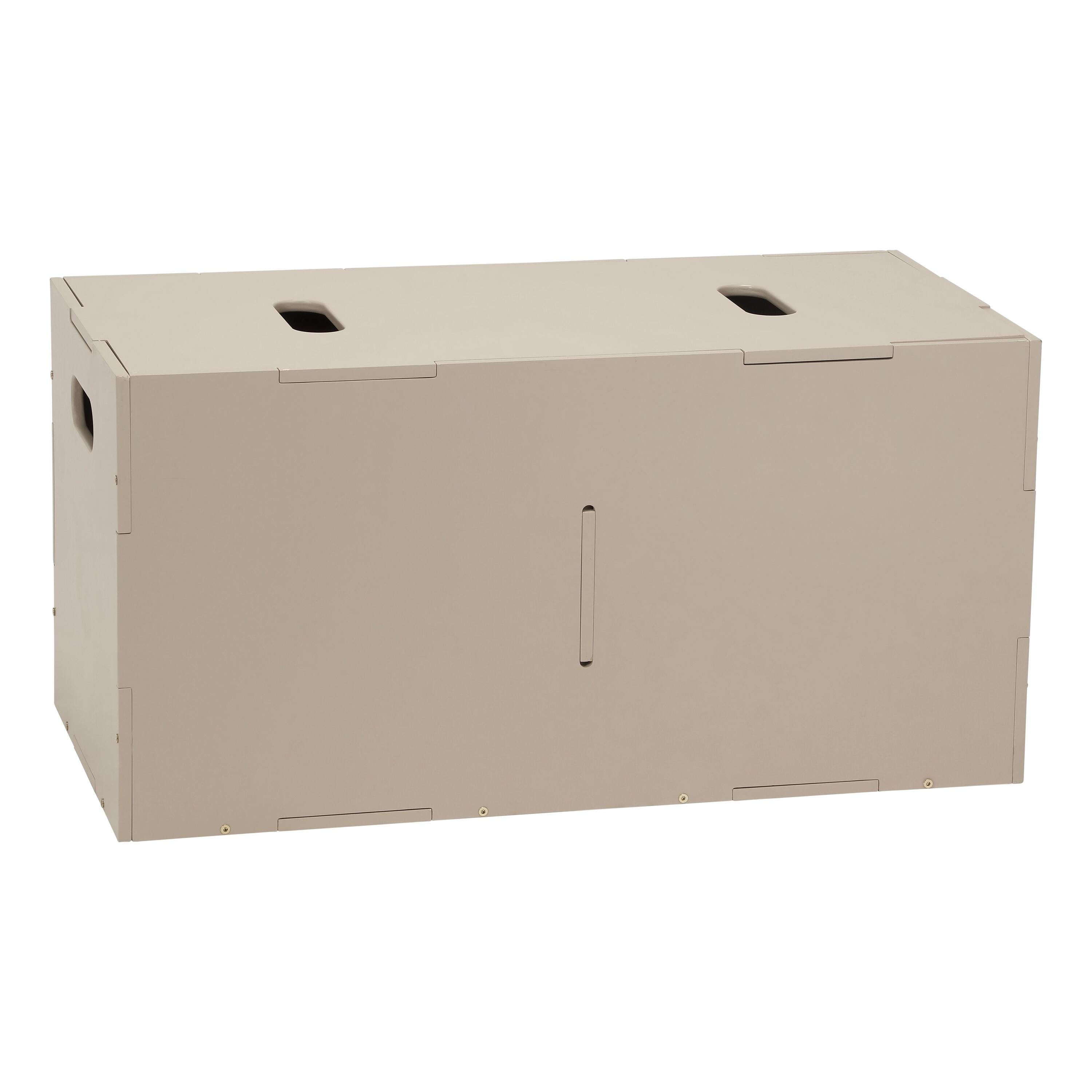 Cube Long opbergbak beige