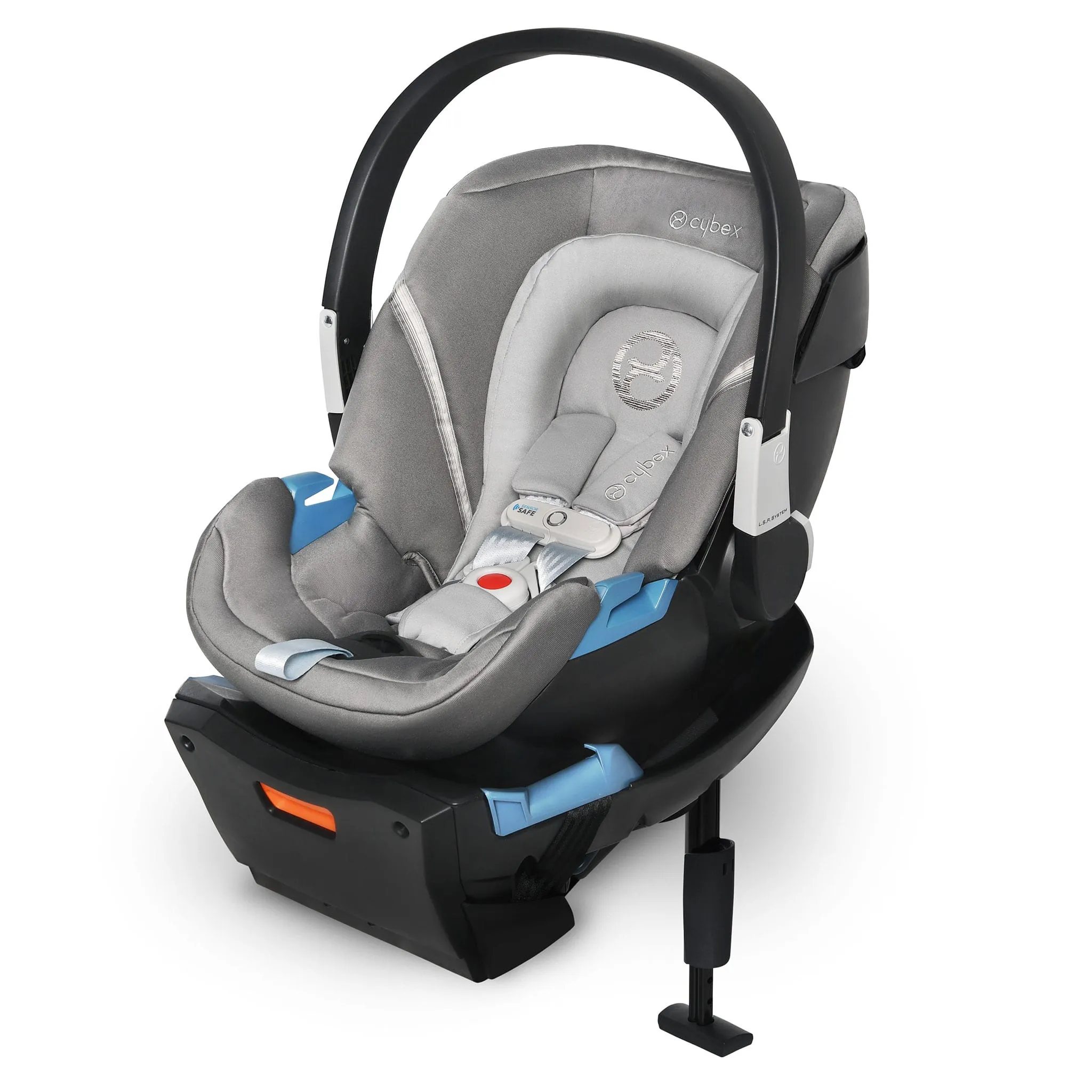 Cybex Siège d'Auto Aton2 avec Sensorsafe - Gris Manhattan