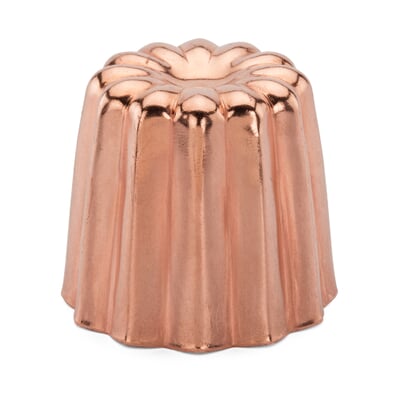 Backform Canelé Kupfer verzinnt, 1 Stück