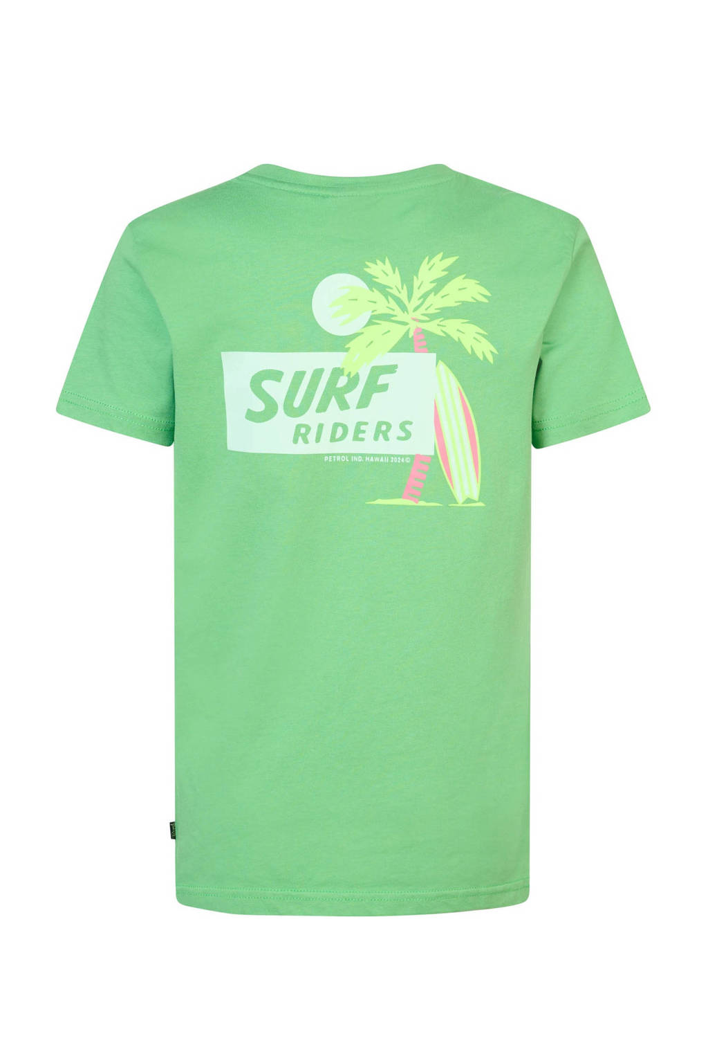 Petrol Industries T-shirt appeltjesgroen