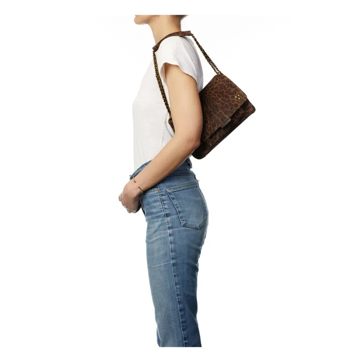 Jérôme Dreyfuss Sac Lulu M Léopard | Léopard