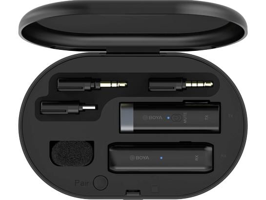 Obsbot Drahtloses Mikrofon BOYA Mikrofon Smartphone Wireless BY-WM3U USB-C