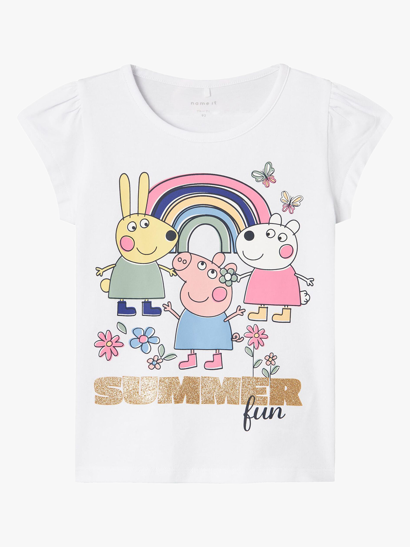 Arbina Peppapig Short Sleeve Top Cplg