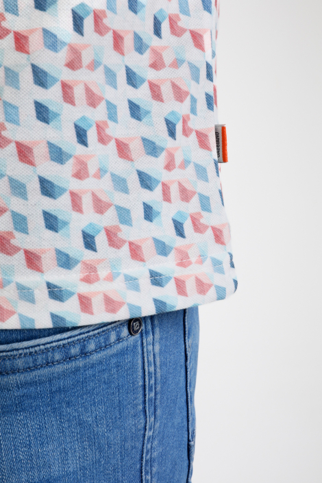 Gabbiano ecru heren t-shirt