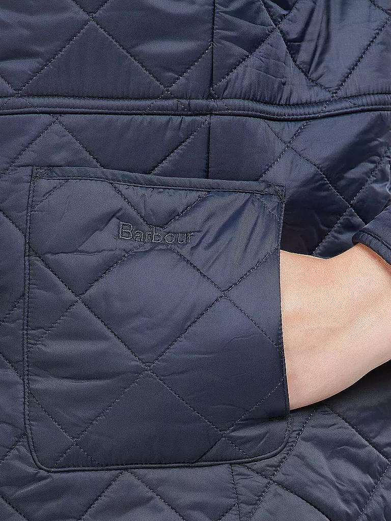 BARBOUR Steppjacke DEVERON POLARQUILT dunkelblau