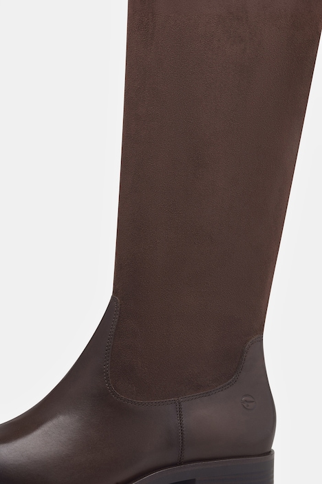 Lederstiefel, Tamaris Comfort, Wechselfußbett, Zipper