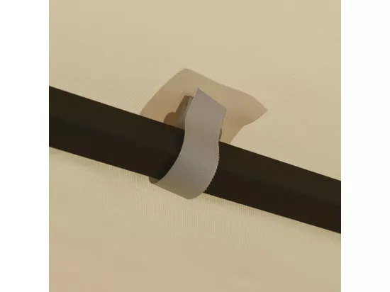 Tonnelle 3x4 m Crème