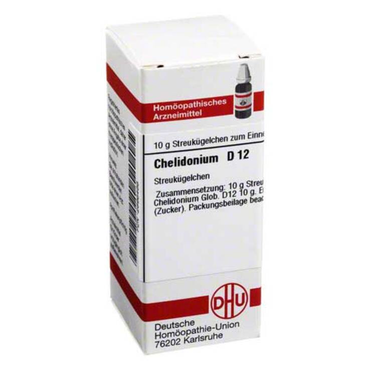 DHU Chelidonium D 12 Globuli, 10 g