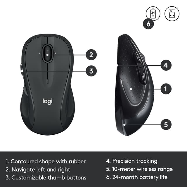 Logitech MK545 tastatur og mus