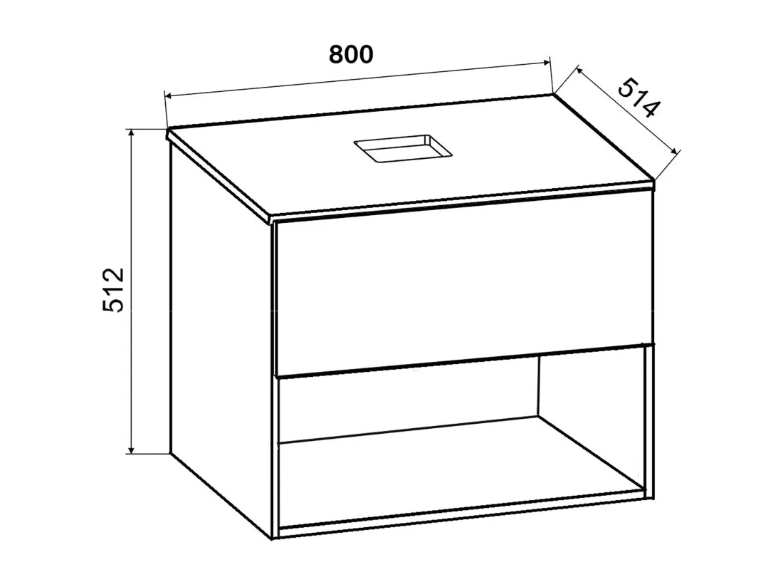 2 pièces lavabo plan de toilette Lendas II