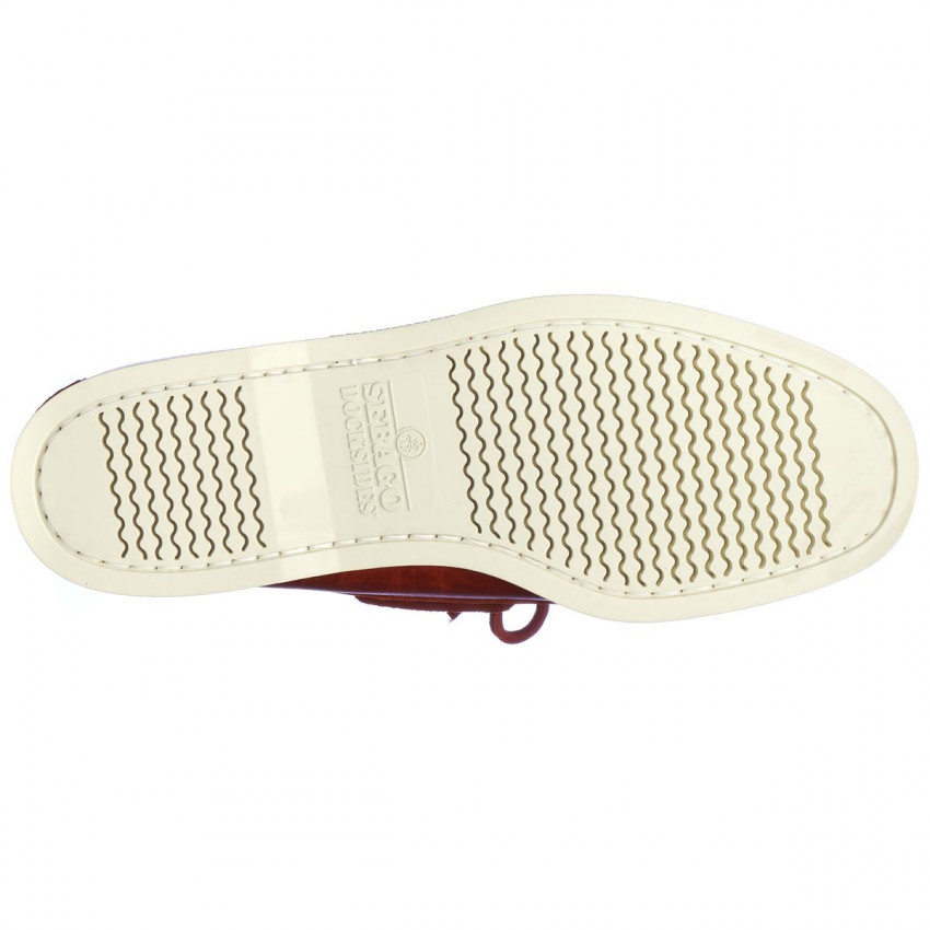 DOCKSIDES PORTLAND WAXED Dark Red