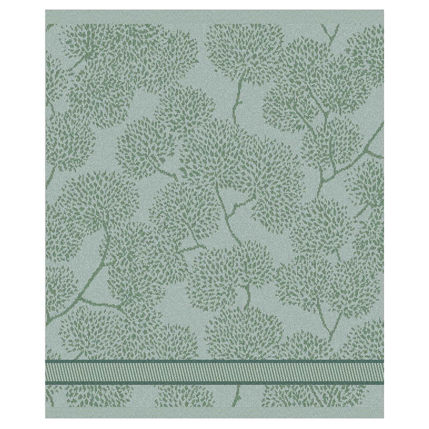 DDDDD 2x theedoek + 2x keukendoek Trees - Green