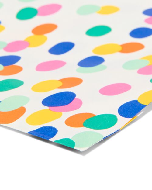 8 sachets de fête confetti 25x15
