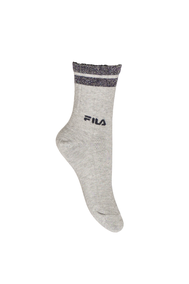 Fila Basicsocken »JUNIOR GIRL NORMAL PLAIN SOCKS« 6 Paar tlg. mit kontrastfarbigen Details