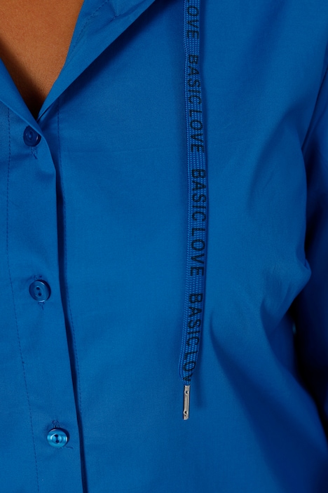 Bluse, Kapuze, Langarm