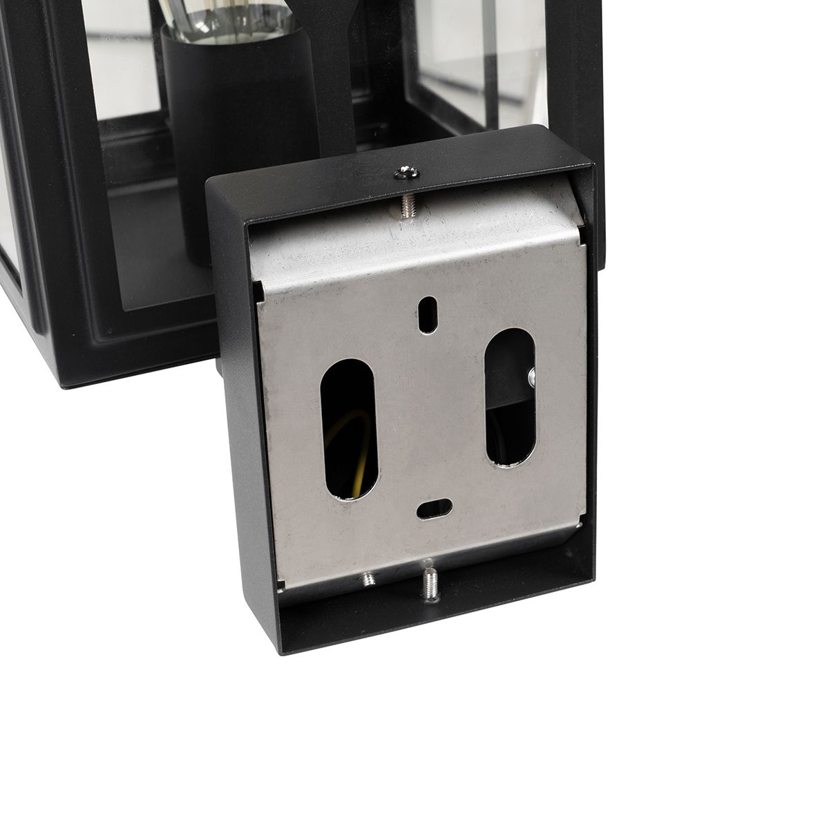 Klassieke buiten wandlamp zwart IP44 - Dover