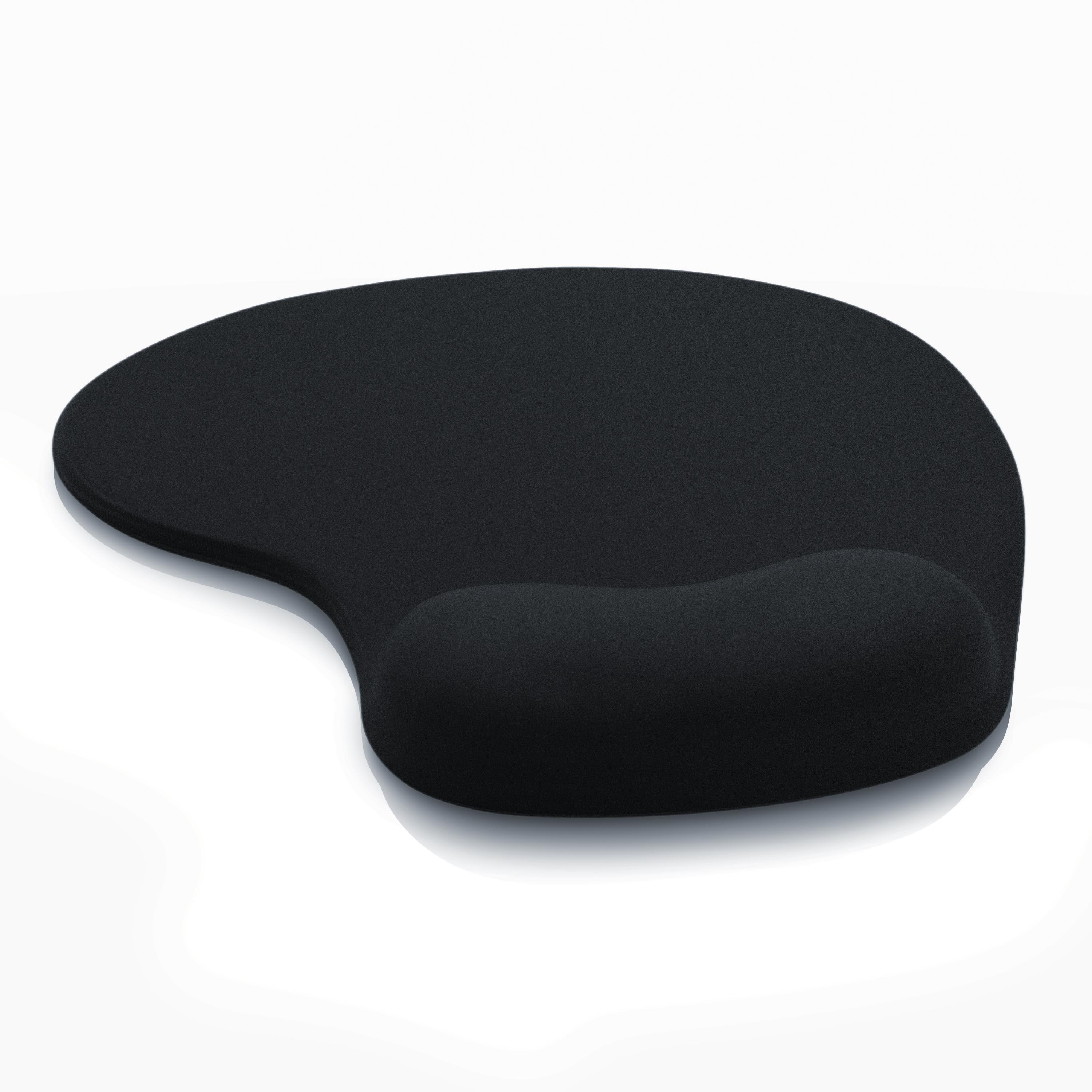 CSL - Gel Mauspad ergonomische Handgelenkauflage - Office Komfort Mousepad - Handgelenkpolster Handauflage - Gelkissen Gelpolster - Maus und Tastatur