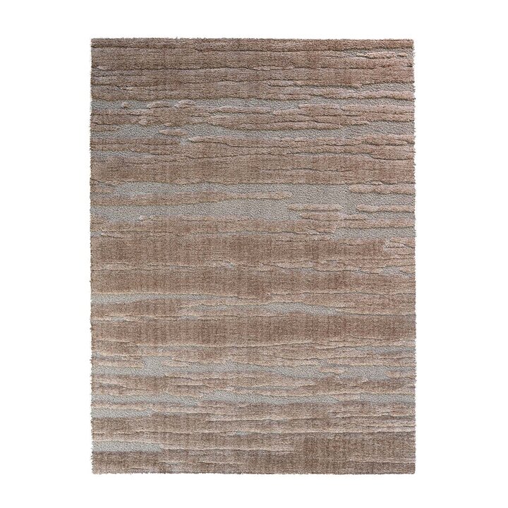 Modern vloerkleed - Lewis Bruin 7222