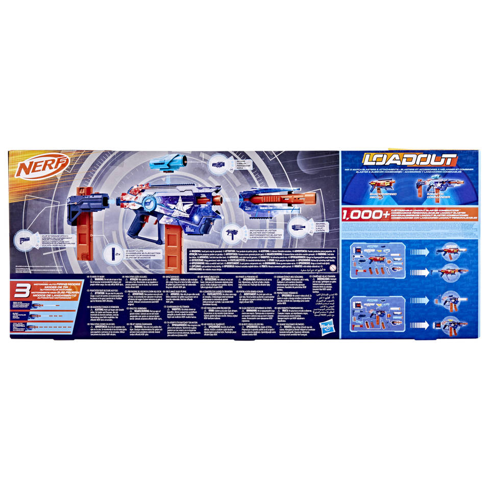 NERF Loadout Galactic Commander blaster