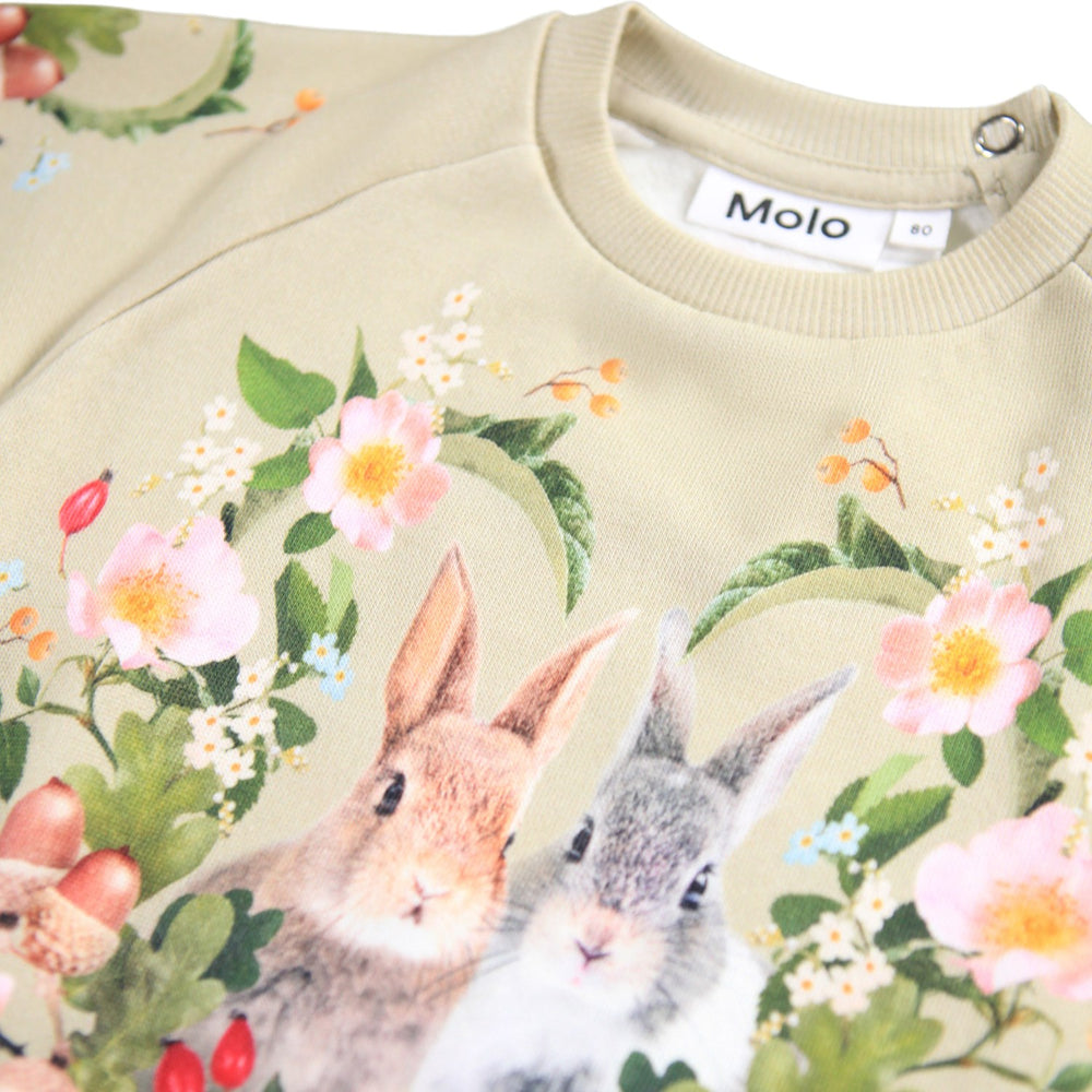 Køb Molo Forest Bunny Disc Sweatshirt