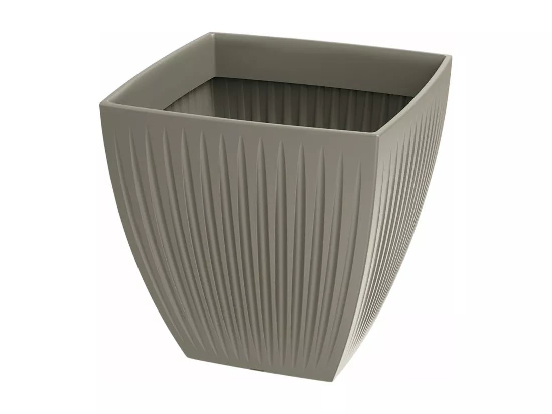 Pot Latia Carré MIDL Ø40x40 Mocca