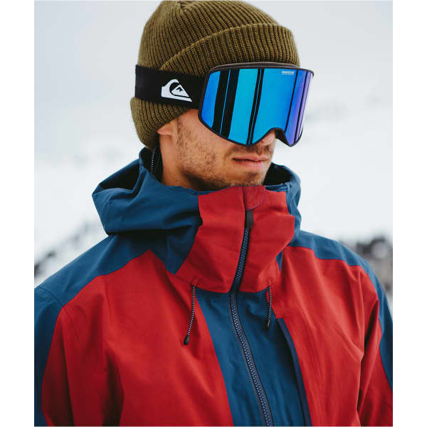 Masque de ski QUIKSILVER STORM SNGG TRUE BLACK