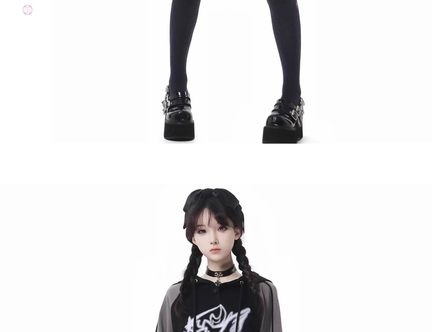 Florimi - Grafische print raglan hoodie met trekkoord