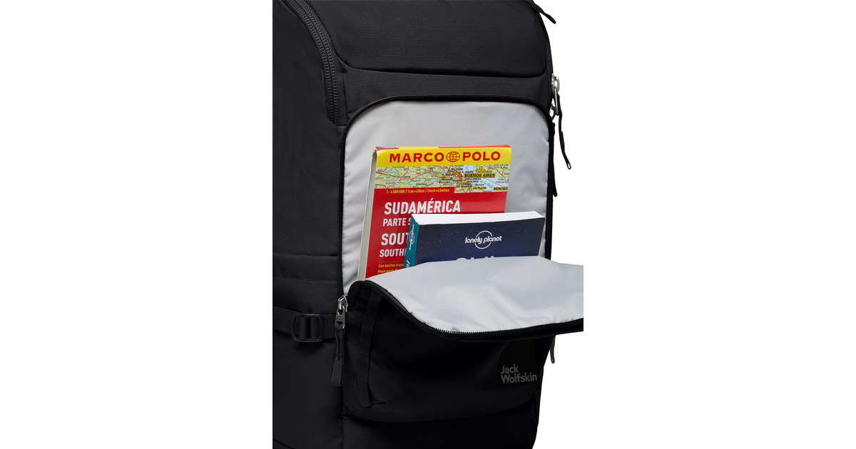 Jack WolfskinLyall rugzak  (Zwart, 28 liter)