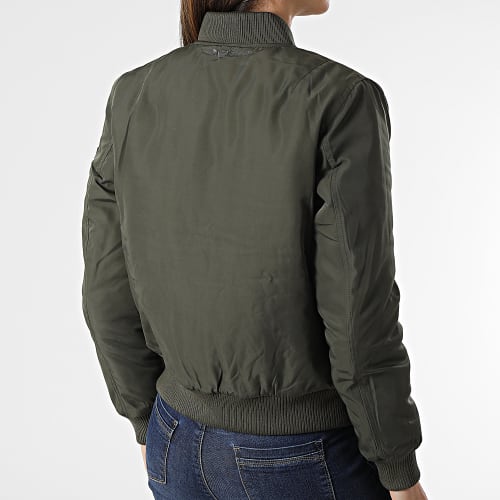 Veste Bomber Femme Original Vert Kaki