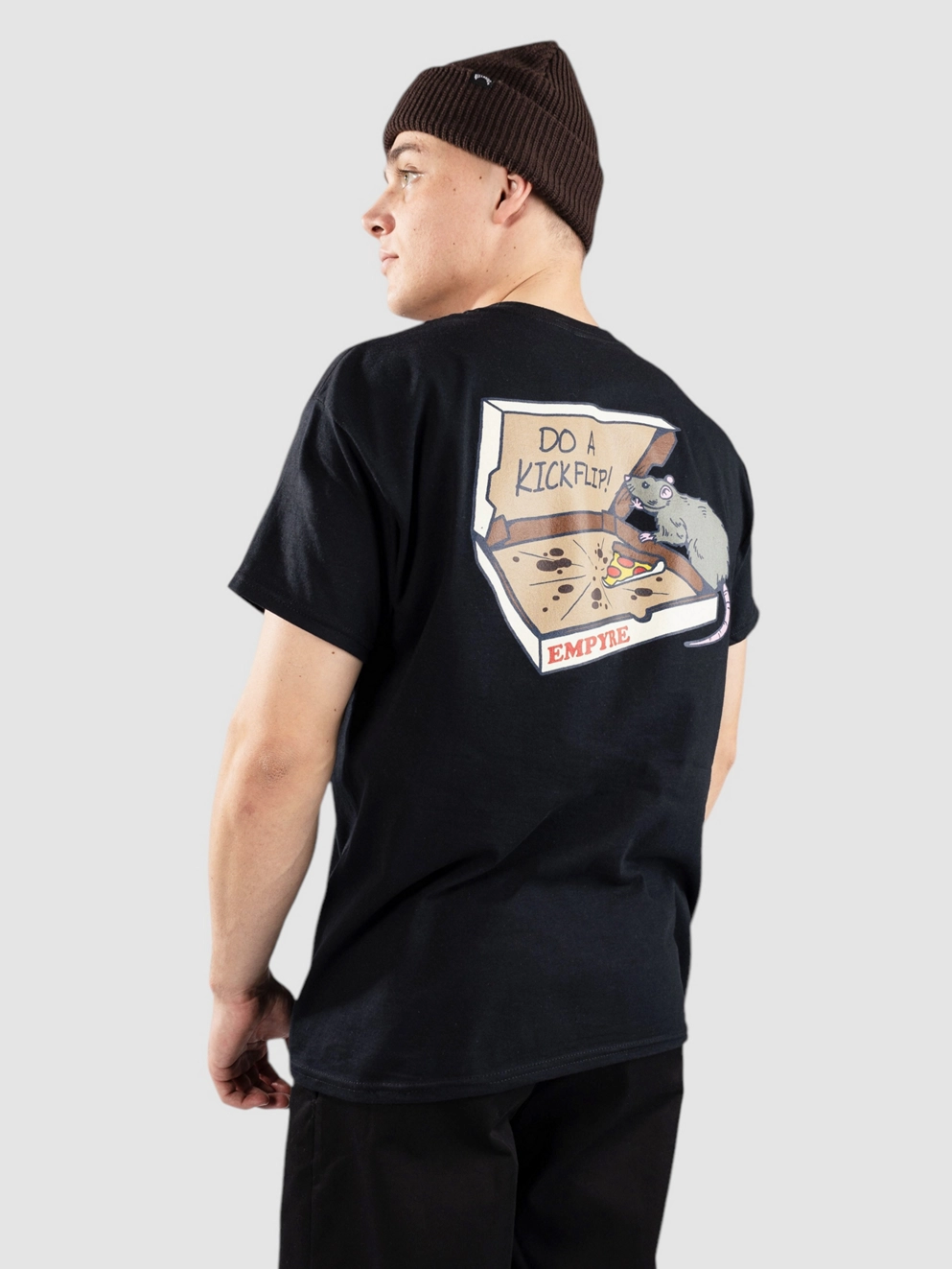 Empyre Pizza Rat T-Shirt black