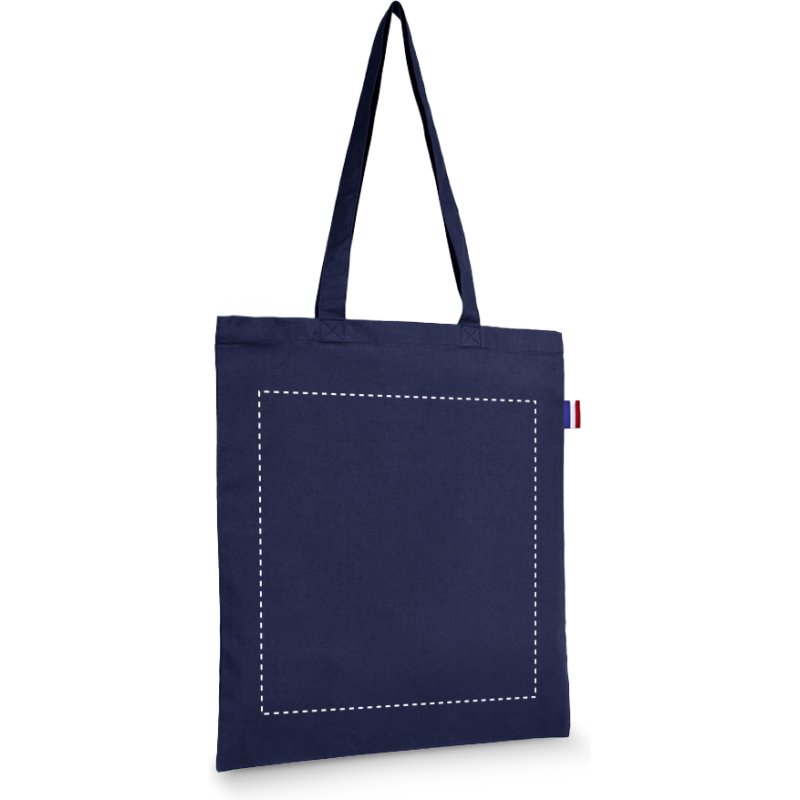 Sac couleur en coton publicitaire totebag 150 g/m² - 10 L - marquage 1 couleur