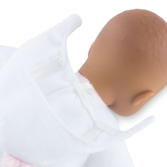 Mon doudou Pti'coeur ours blanc