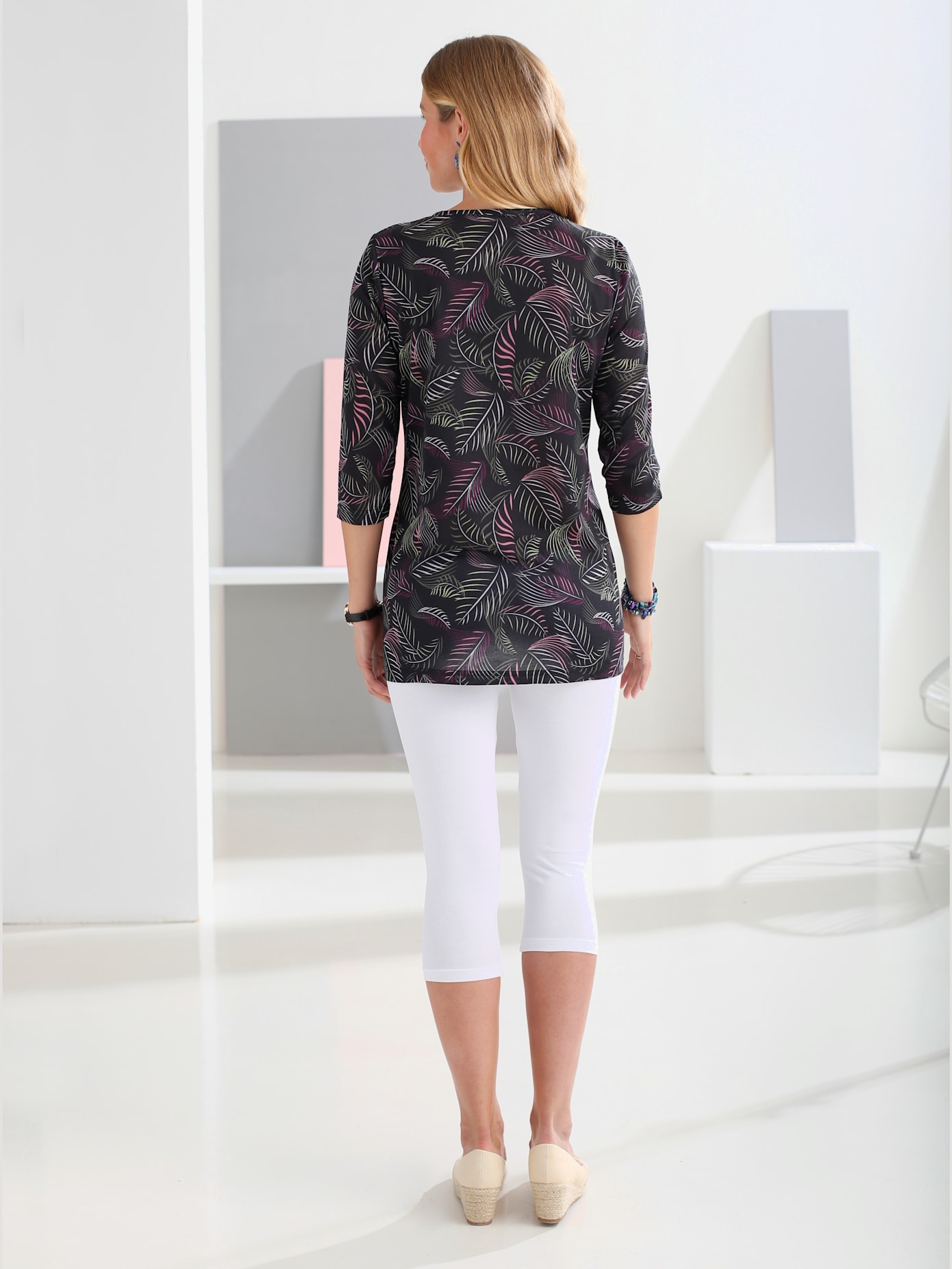 Legging court qualité extensible
