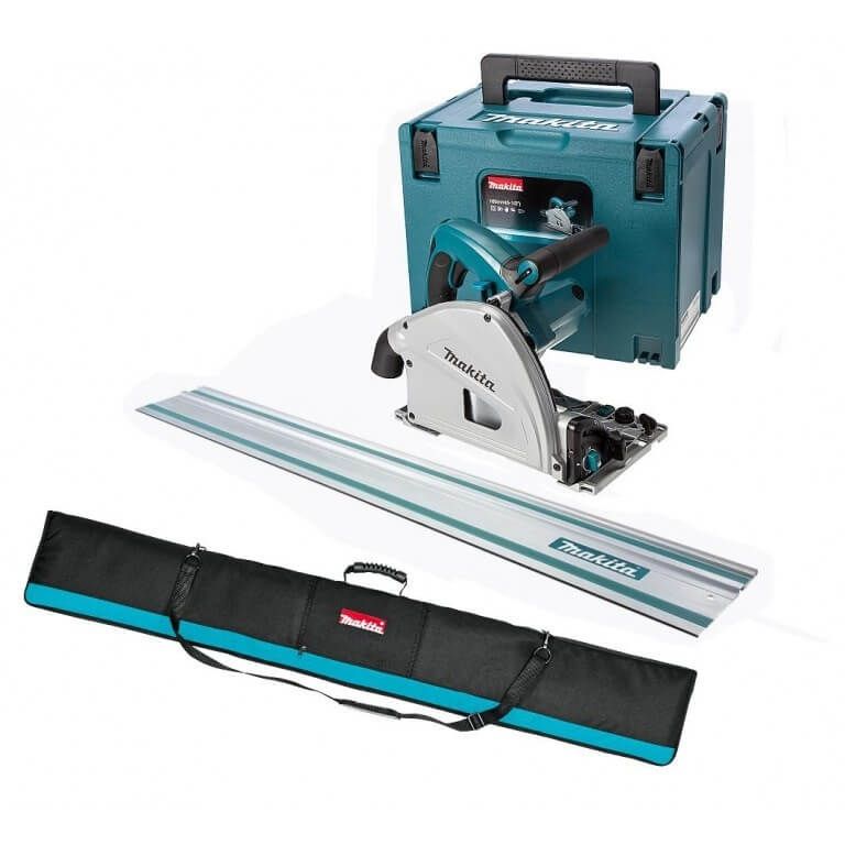 Makita SP6000J1X invalzaag 1300W incl geleiderail   beschermtas