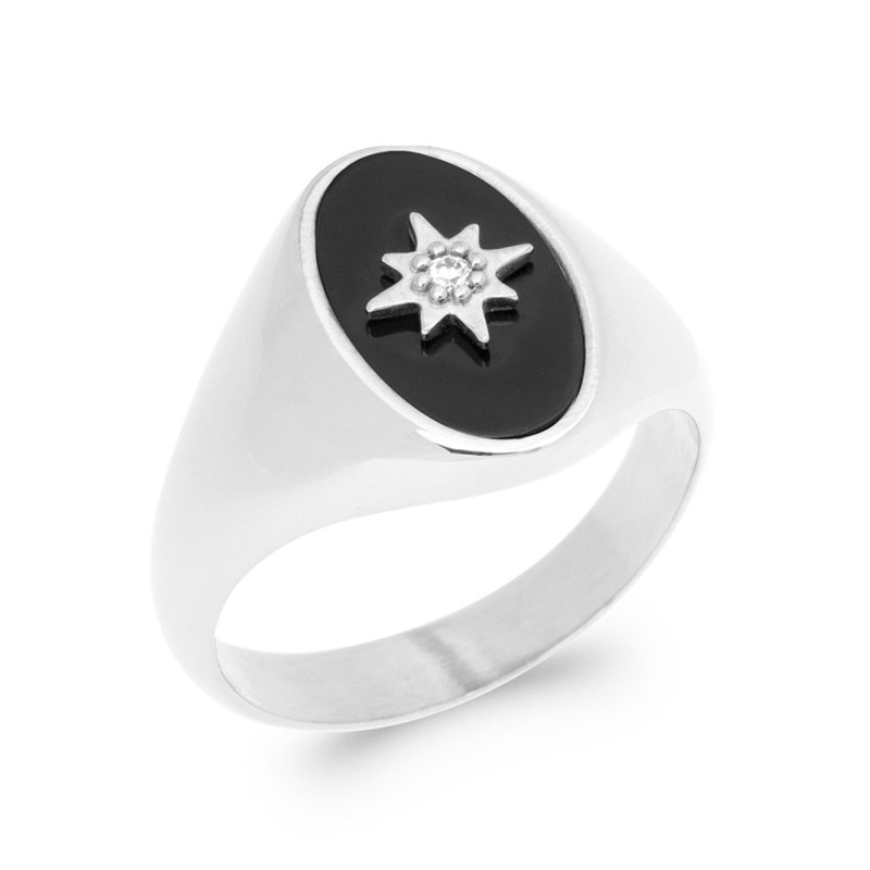 Bague Femme - Argent 925 - Agate