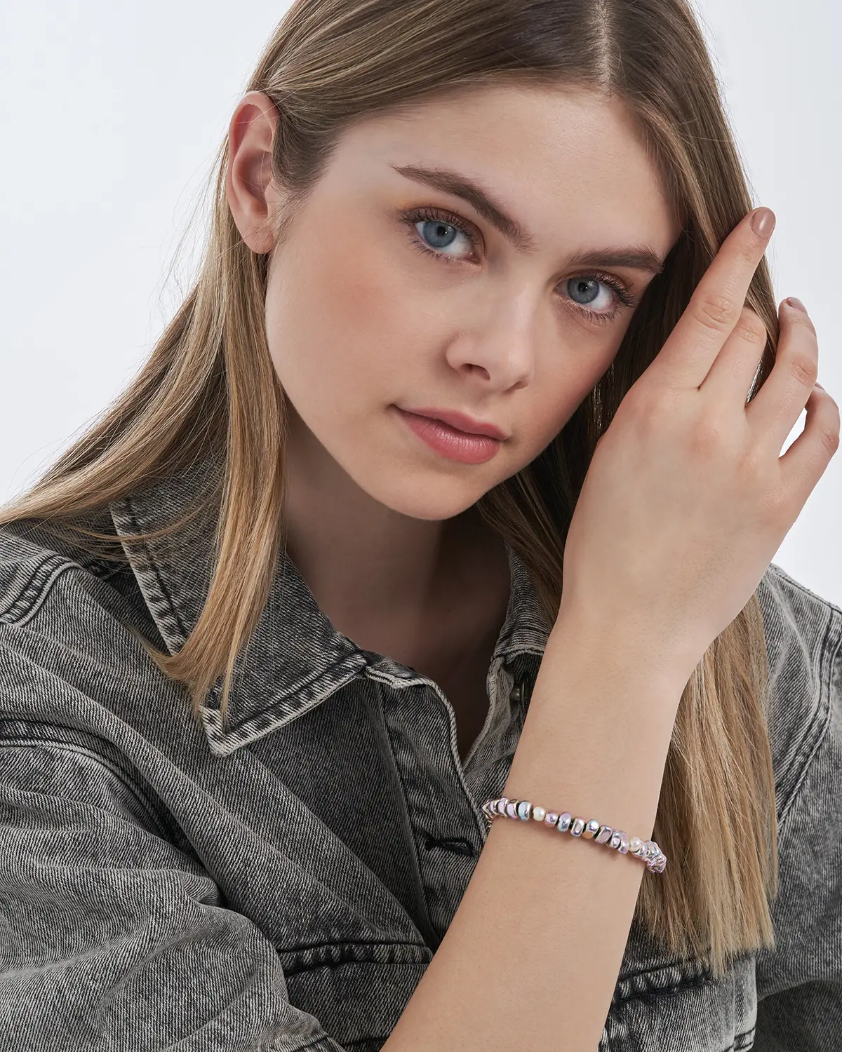 Armband - Rainbow Hematite