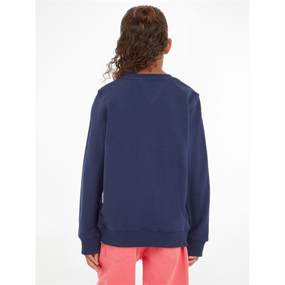 Køb Tommy Hilfiger Essential Sweatshirt Twilight Navy