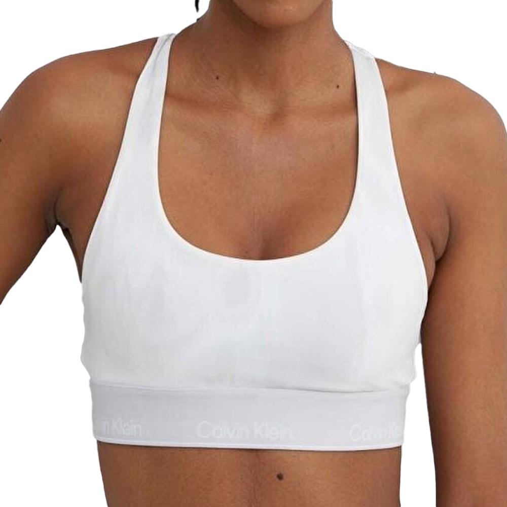 Calvin Klein Jeans Brassière Blanche Femme Calvin Klein Jeans Medi