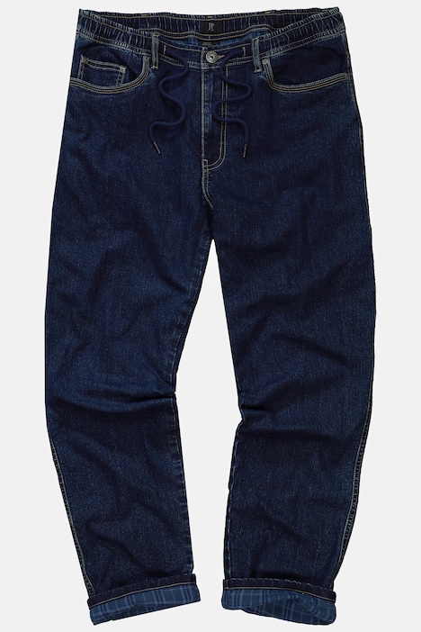 Thermojeans, Denim, Schlupfbund, Straight Fit