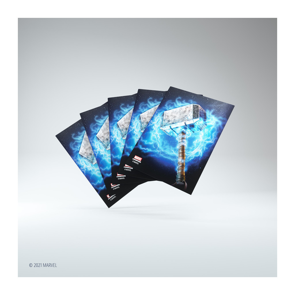 Gamegenic - Marvel Champions Art Sleeves - Thor