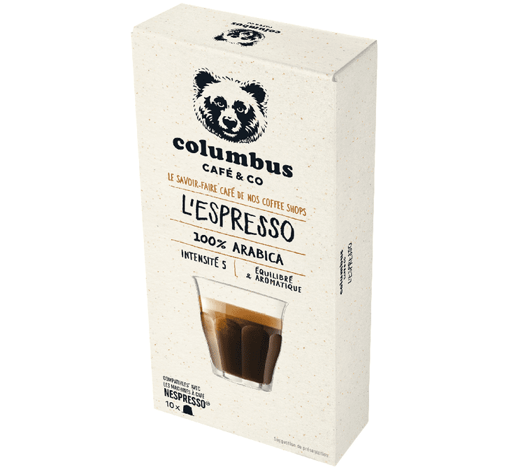 10 capsules compatibles Nespresso® - Barista blend - COLUMBUS