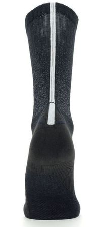 CYCLING AERO WINTER SOCKS  black white  42-44