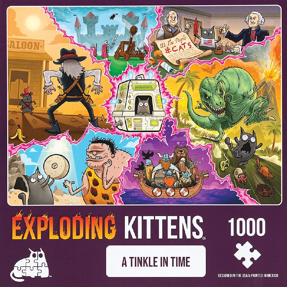 Exploding Kittens Puzzle A Tinkle in Time